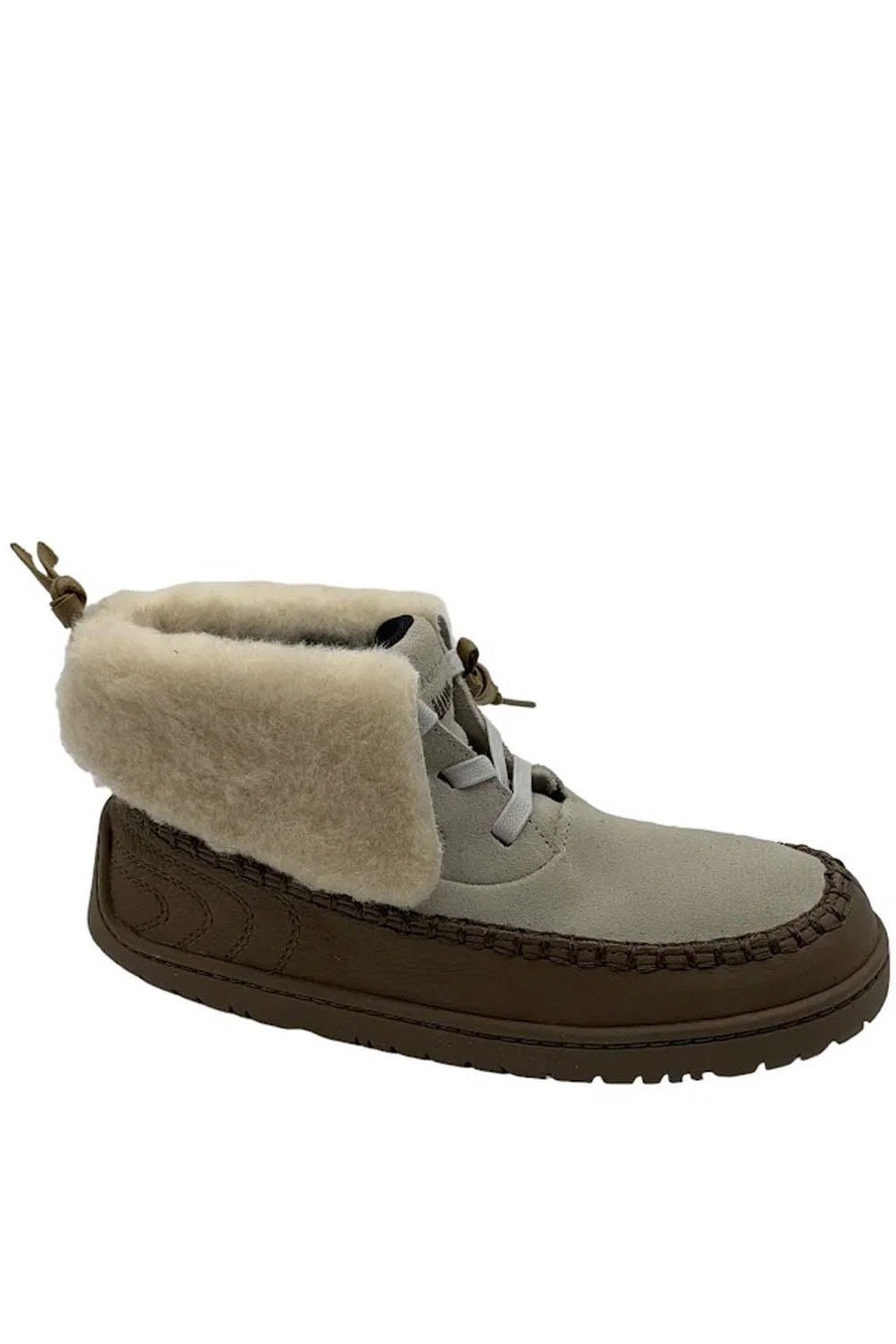 Manitobah MUK LUKS Suede Ankle Boots Skoden Pumice - Medium